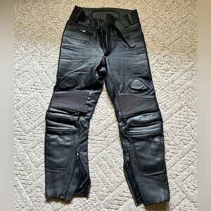 Men's Teknic Black Motorcycle Pants